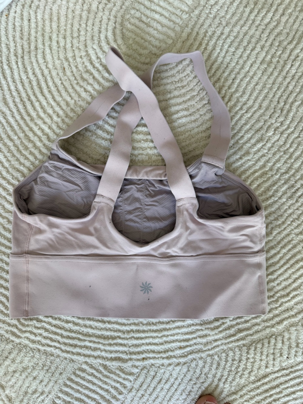 Athleta Warrior Longline Bra A-C, XS